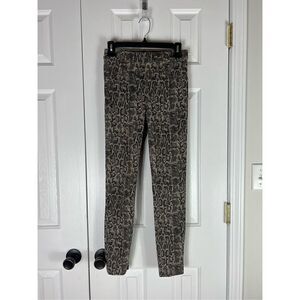 Spanx Womens Leopard Pants Size Small